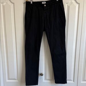 NN07 Men's Black Chinos